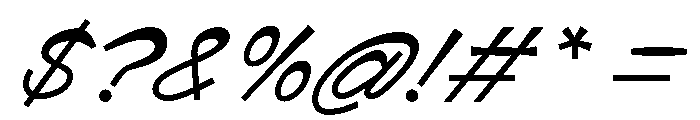 G2Ciao SharpSilentSwift Font OTHER CHARS