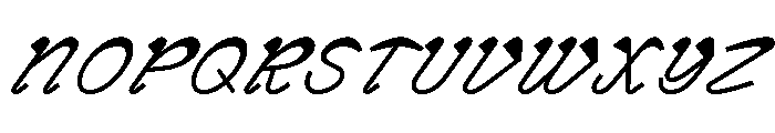 G2Ciao SharpSilentSwift Font UPPERCASE