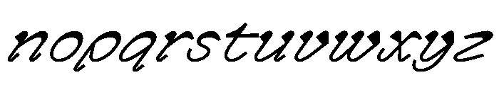 G2Ciao SharpSilentSwift Font LOWERCASE