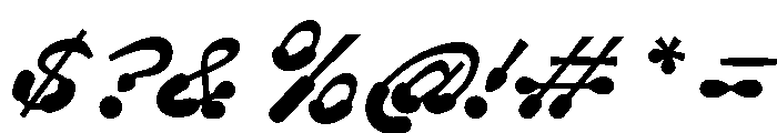 G2Ciao SharpStrongSwift Font OTHER CHARS