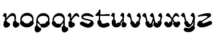 G2Ciao SharpStrong Font LOWERCASE