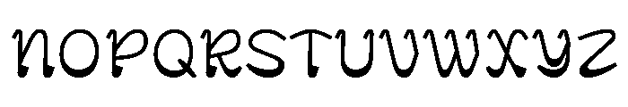 G2Ciao SilentSharp Font UPPERCASE