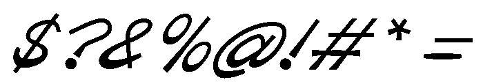 G2Ciao SilentSharpSwift Font OTHER CHARS