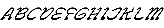 G2Ciao SilentSharpSwift Font UPPERCASE