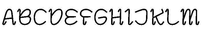 G2Ciao SilentSilent Font UPPERCASE
