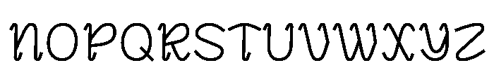 G2Ciao SilentSilent Font UPPERCASE
