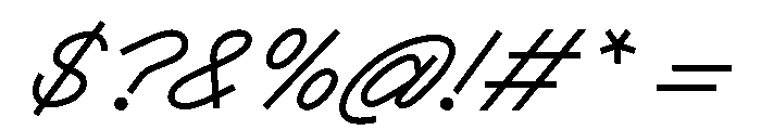 G2Ciao SilentSilentSwift Font OTHER CHARS