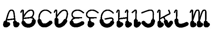 G2Ciao SilentStrong Font UPPERCASE