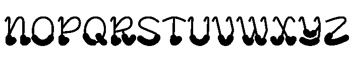 G2Ciao SilentStrong Font UPPERCASE