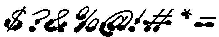 G2Ciao SilentStrongSwift Font OTHER CHARS