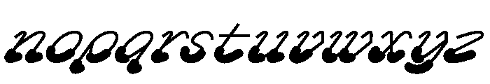 G2Ciao SilentStrongSwift Font LOWERCASE