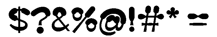 G2Ciao StrongSharp Font OTHER CHARS