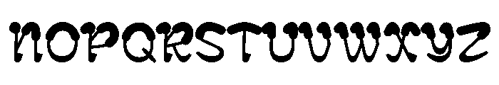 G2Ciao StrongSharp Font UPPERCASE