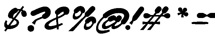 G2Ciao StrongSharpSwift Font OTHER CHARS