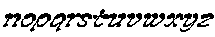 G2Ciao StrongSharpSwift Font LOWERCASE