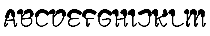 G2Ciao StrongSilent Font UPPERCASE