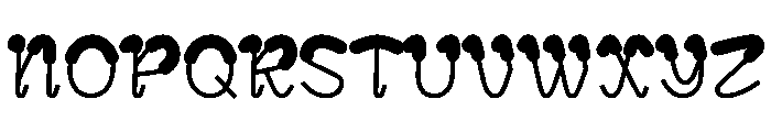 G2Ciao StrongSilent Font UPPERCASE