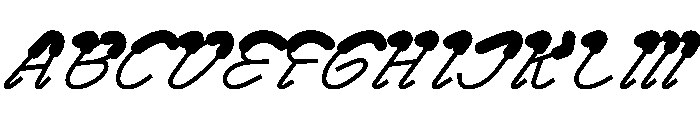G2Ciao StrongSilentSwift Font UPPERCASE