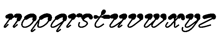 G2Ciao StrongSilentSwift Font LOWERCASE