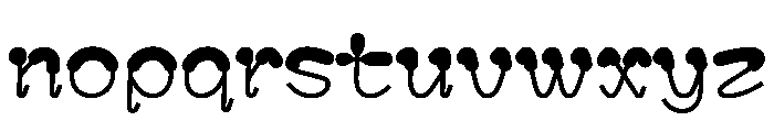 G2Ciao StrongSilent Font LOWERCASE
