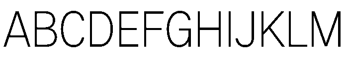 G2Erika Light Font UPPERCASE