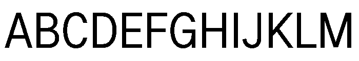 G2Erika Medium Font UPPERCASE