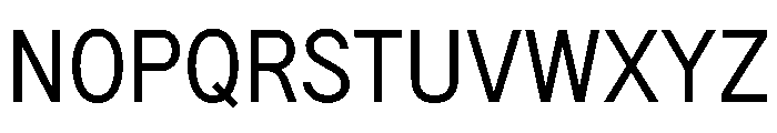 G2Erika Medium Font UPPERCASE