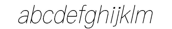 G2Erika ThinItalic FONT