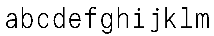 G2ErikaMono Light FONT