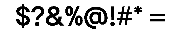 G2Hyper Visible Font OTHER CHARS