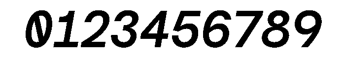 G2Hyper VisibleSlanted Font OTHER CHARS