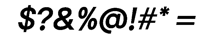 G2Hyper VisibleSlanted Font OTHER CHARS