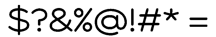 G2Kosmos Extended Font OTHER CHARS
