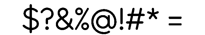 G2Kosmos Regular Font OTHER CHARS