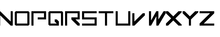 G7 Gradius2[1 byte font] Font UPPERCASE