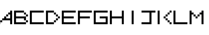 G7Gradius1[1 byte font] Font UPPERCASE