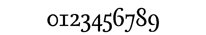 Gabriola Italic Font OTHER CHARS