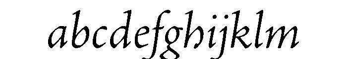 Gabriola Light Italic FONT