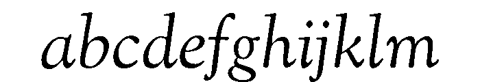 Gabriola Medium Italic FONT