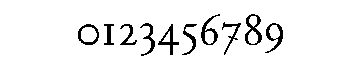 Gabriola Semibold Font OTHER CHARS