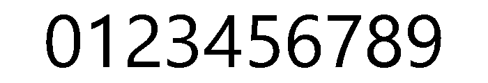 Gadugi Regular Font OTHER CHARS