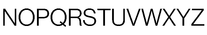 Gal Gothic Variable Regular Font UPPERCASE
