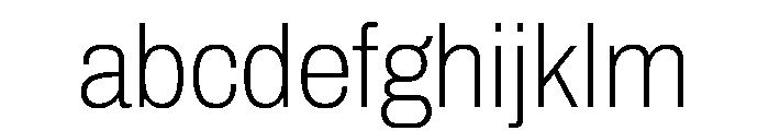 Gal Gothic Variable Thin FONT