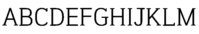 Gamtanroad Batang Regular Font UPPERCASE