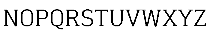 Gamtanroad Batang Regular Font UPPERCASE