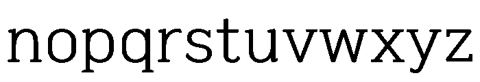 Gamtanroad Batang Regular Font LOWERCASE