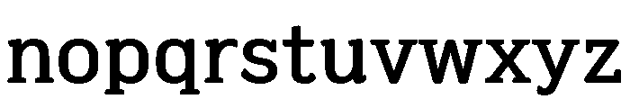 Gamtanroad Batang Semibold Font LOWERCASE