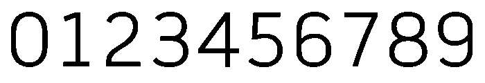Gamtanroad Dotum Regular Font OTHER CHARS