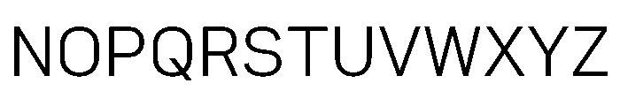 Gamtanroad Dotum Regular Font UPPERCASE