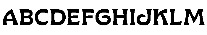 Gardein Bold Font UPPERCASE
